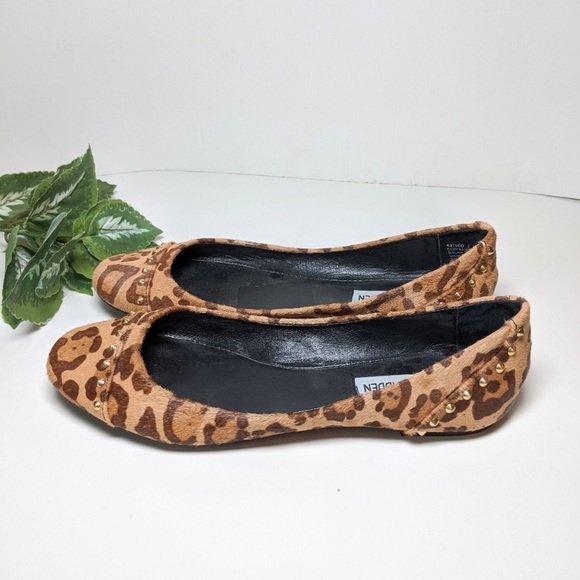 Steve Madden cowhair flats size 8 - Picture 2 of 3